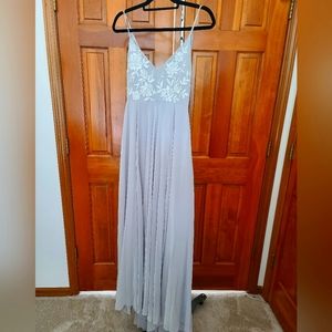 BHLDN dress, size 2, gray